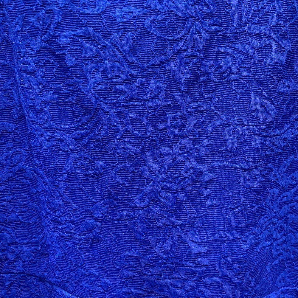 Blue Sleeveless Dress - Picture 6 of 9